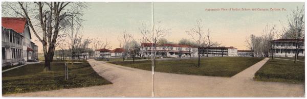 Panoramic View of the Carlisle Indian School, #1, c.1914