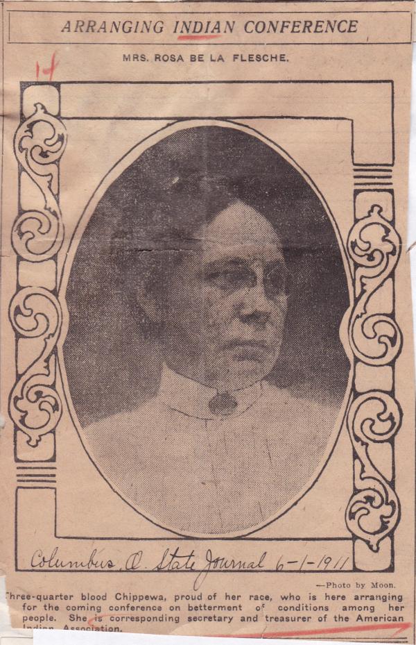 Rosa B. LaFlesche, c.1911