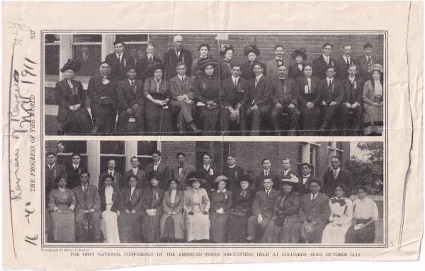 American Indian Association Conference, 1911