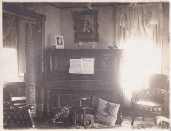 Benjamin Caswell's Parlor, c.1910