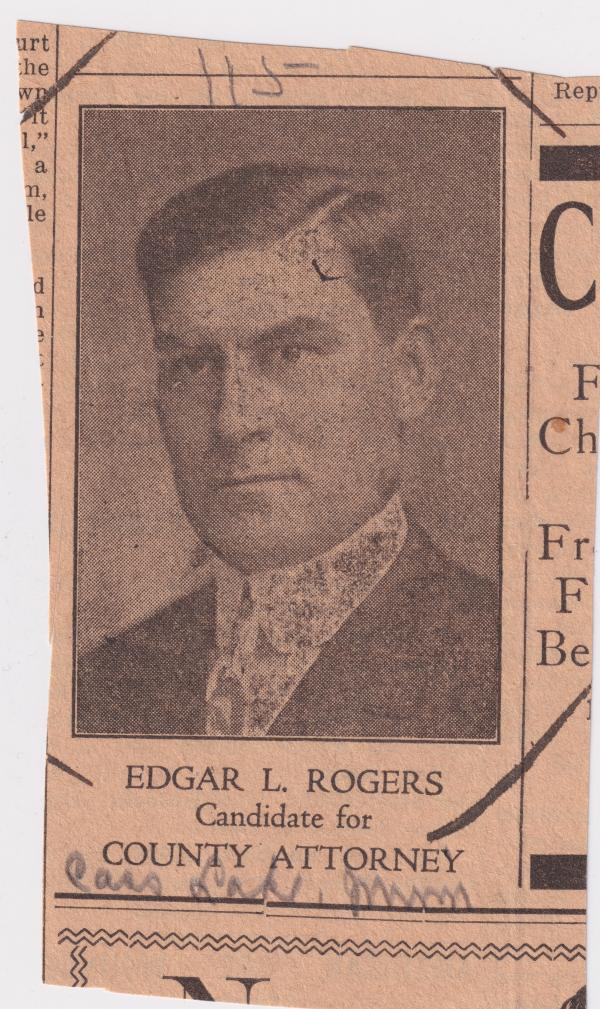Edward L. Rogers, c.1912