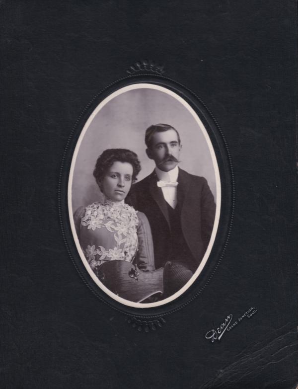 Oliver and Lillian Complainville Keller, c.1909