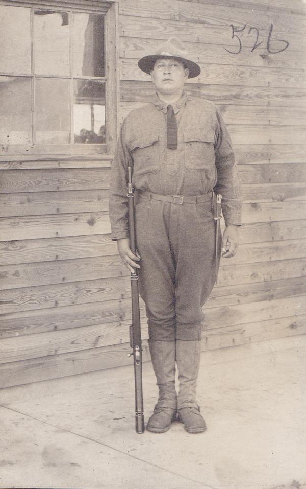 Corporal Spencer Patterson, c.1918