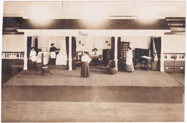 Nana Saunooke in the Auditorium, #2, c.1910