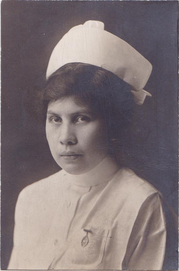 Cora Elm Nursing Graduation, 1916