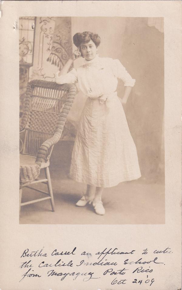 Bertha Cassel, 1909