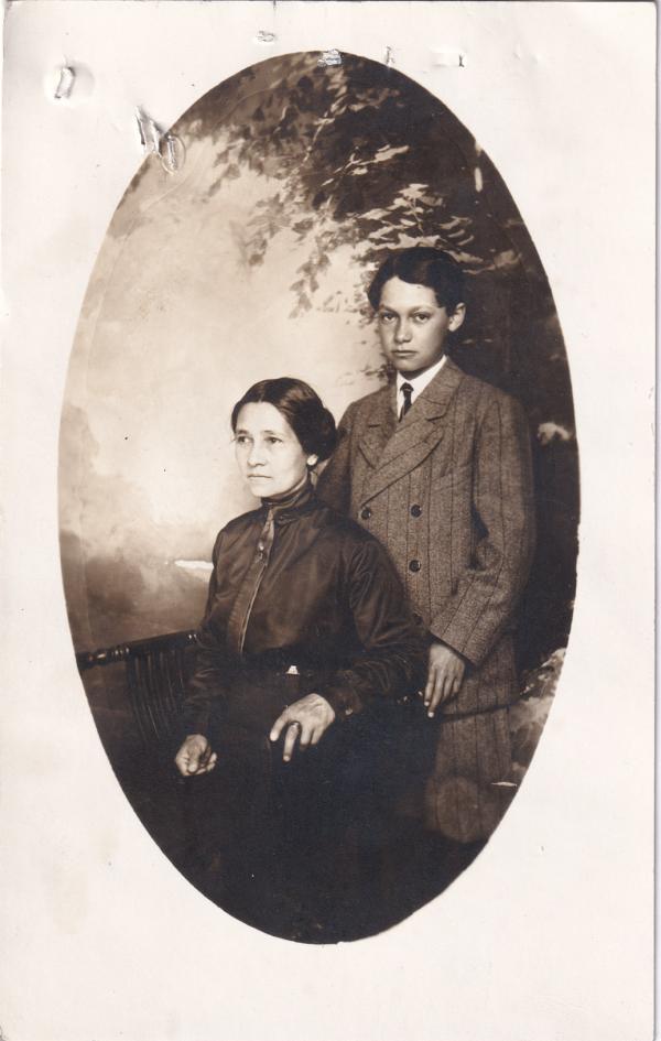 Mrs. J. J. Henderson and Son, c.1913