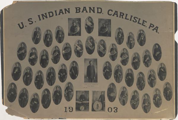U. S. Indian Band, Carlisle, PA, 1903