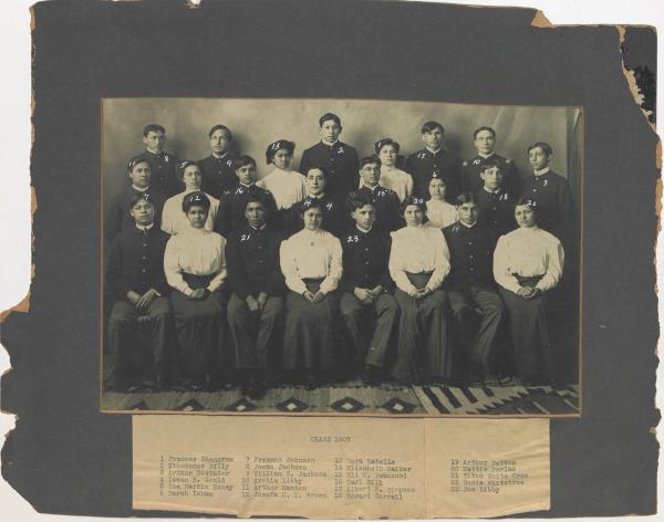 Graduating Class of 1907, 1907