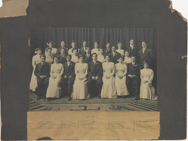 Graduating Class of 1909, 1909