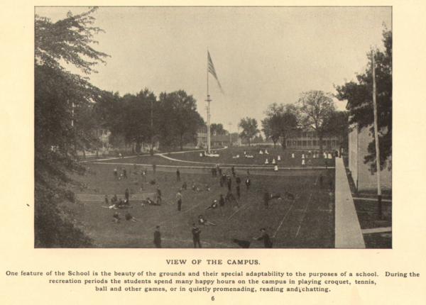 View of the Campus, #1, c. 1895