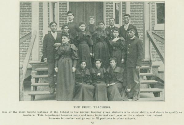 The Pupil Teachers, c. 1895