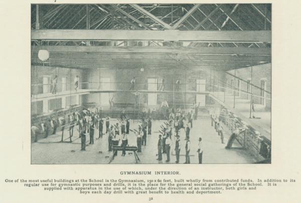 Gymnasium Interior [version 2], c. 1895