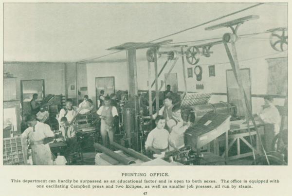 Printing Office, c. 1895