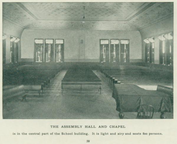 The Assembly Hall and Chapel, c. 1895