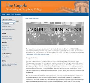 Carlisle Indian School Students Database at Gettysburg College Carlisle Indian School Students Database at Gettysburg College