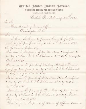 Submitting Property and Supplies Invoices for Transfer of Carlisle Barracks