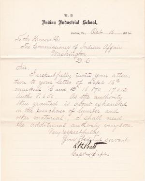 Notice of Need for Additional Authority to Purchase Lumber Notice of Need for Additional Authority to Purchase Lumber