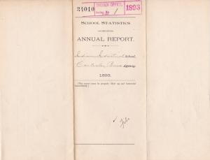 Additional Statistics Requested by Department for 1892-1893