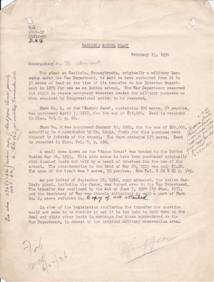 Closure of the Carlisle Indian School Closure of the Carlisle Indian School