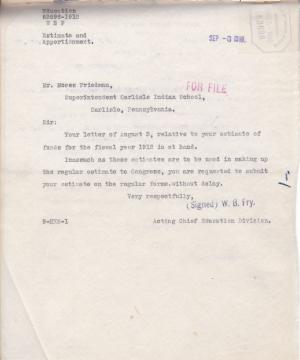 Form Needed for the 1912 Estimate of Funds Form Needed for the 1912 Estimate of Funds