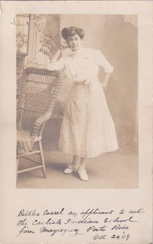 Request for Enrollment of Bertha Cassel Request for Enrollment of Bertha Cassel