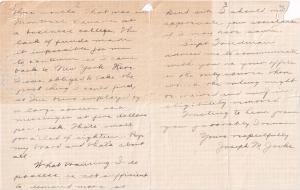 Request for Re-Enrollment by Joseph Jocks