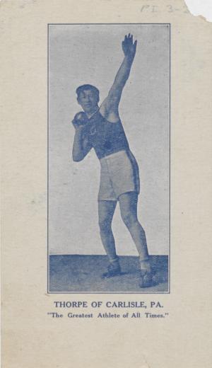 Jim Thorpe Postcard