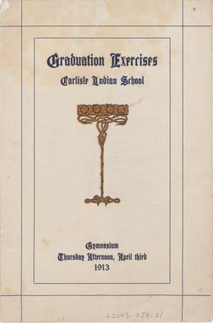 1913 Commencement Program 1913 Commencement Program