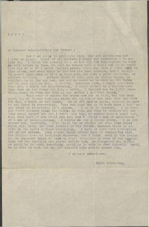 Armstrong Complaint Regarding Outing Patron Armstrong Complaint Regarding Outing Patron