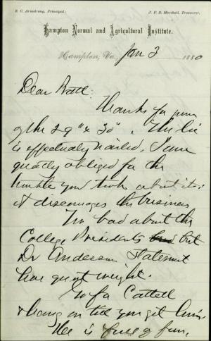 Armstrong Plans Public Relations Campaigning with Pratt Armstrong Plans Public Relations Campaigning with Pratt, 1880