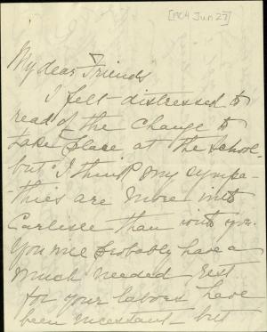 Berry Sends Pratt Support for His Resignation Berry Sends Pratt Support for His Resignation, 1904
