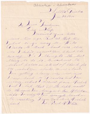 Paul A. White Student File
