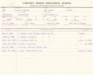 Duncan Balatchu (Ba-lat-chu) Student File Duncan Balatchu (Ba-lat-chu) Student File