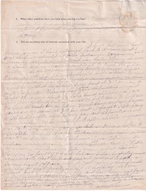Michael Burns Student File