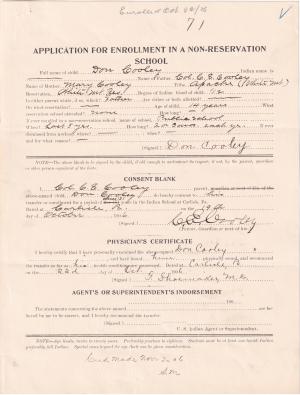 Don Cooley Student File Don Cooley Student File