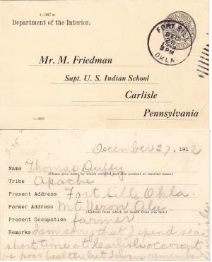 Thomas Duffet Student File