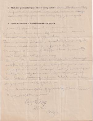 Ralph King Student File Ralph King Student File