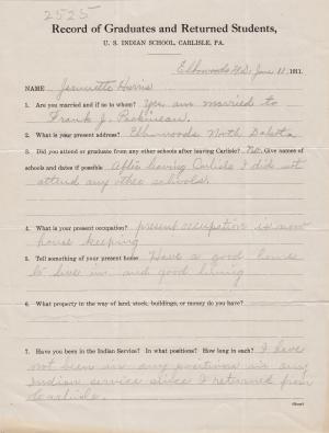Jeanette Harris Student File Jeanette Harris Student File