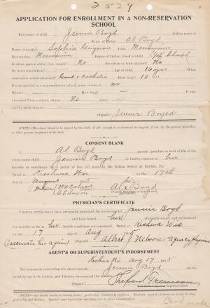 Jennie Boyd Student File Jennie Boyd Student File