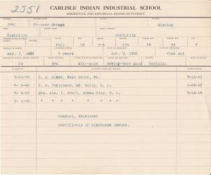 Frances Ortega Student File Frances Ortega Student File