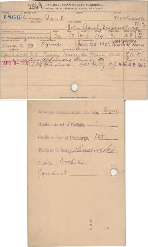 Anna Paul Student File Anna Paul Student File