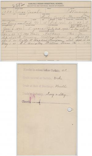Louisa Jacobs Student File Louisa Jacobs Student File