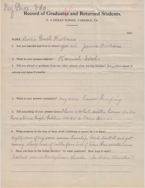 Dolly Gould Student File Dolly Gould Student File