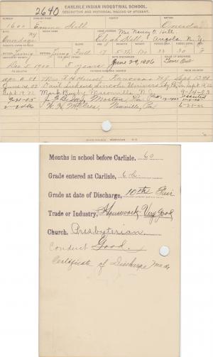 Emma Hill Student File Emma Hill Student File