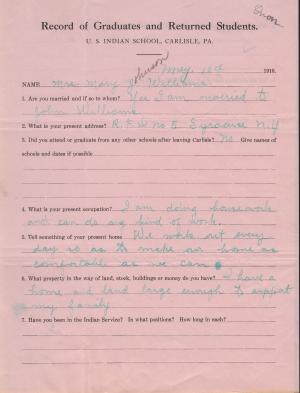 Mary Johnson Student File Mary Johnson Student File
