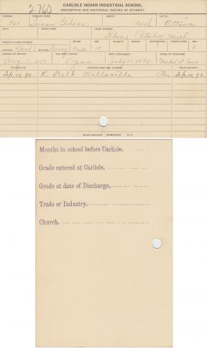 Susan Gibson Student File Susan Gibson Student File