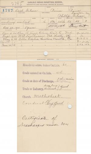 Edith Gibson Student File Edith Gibson Student File
