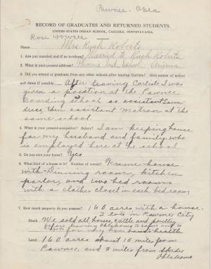 Rose Howell Student File Rose Howell Student File