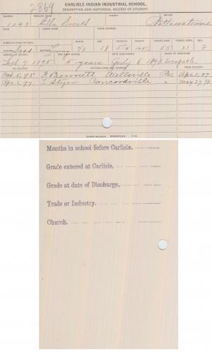 Ella Smith Student File Ella Smith Student File